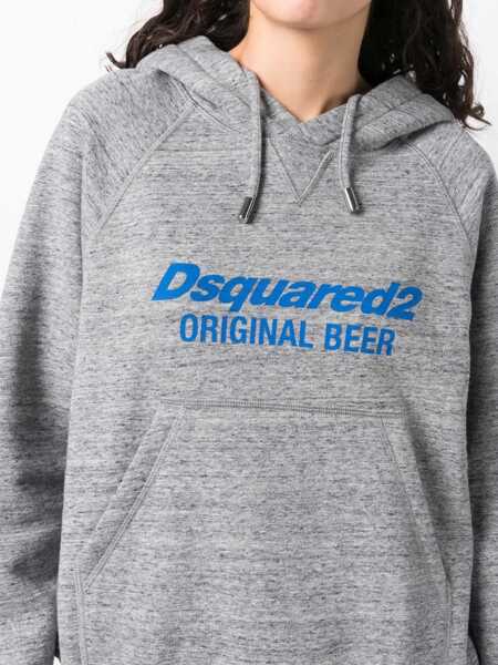 Hanorace DSQUARED2 Hoodie GREY Femei (BM 8503671) 5