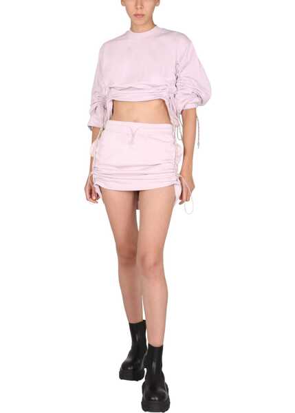 Fuste casual MCQ Alexander McQueen Drawcord Skirt LILAC Femei (BM 8503692) 2