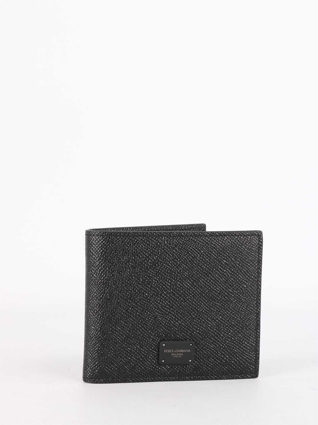 Dolce & Gabbana Wallet In Dauphine Calfskin BP1321 AZ602 Black