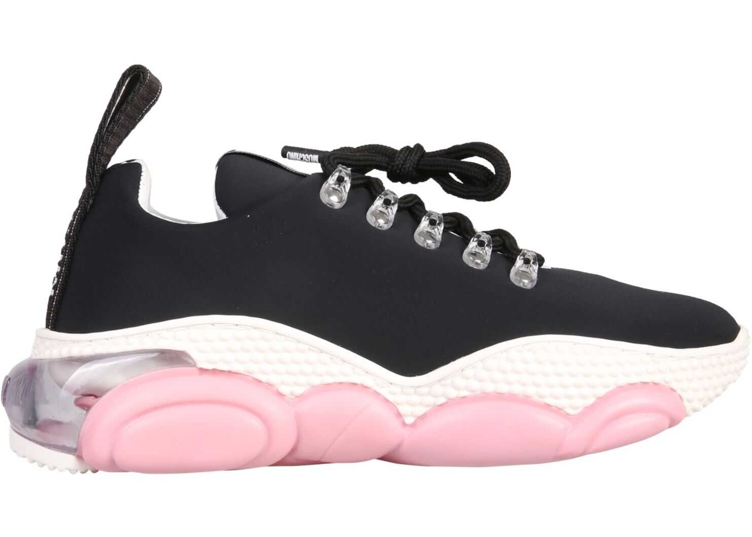 Moschino Teddy Bubble Sneakers MA15553G1D_MN0000 BLACK