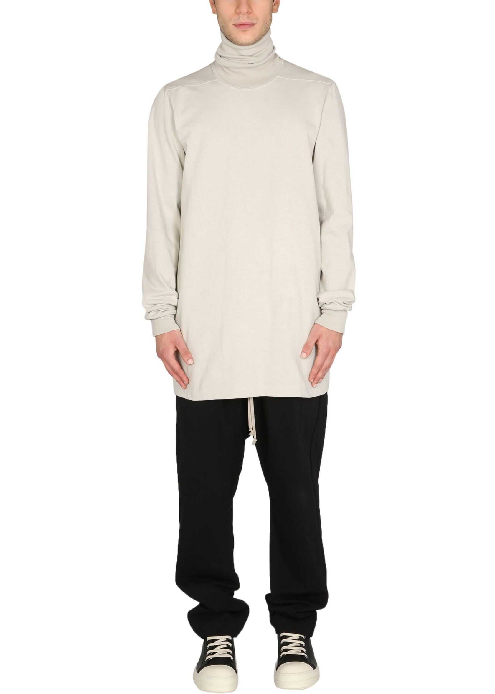 Rick Owens "Surf T" Sweater RU02A5286_BA08 WHITE