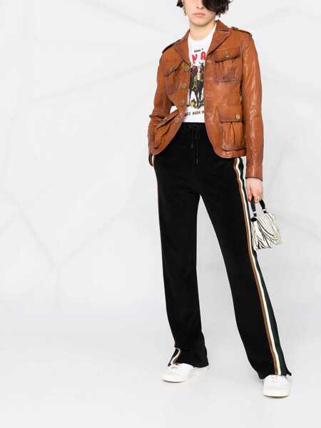 Pantaloni casual DSQUARED2 Corduroy Trousers BLACK Femei (BM 8506620) 2