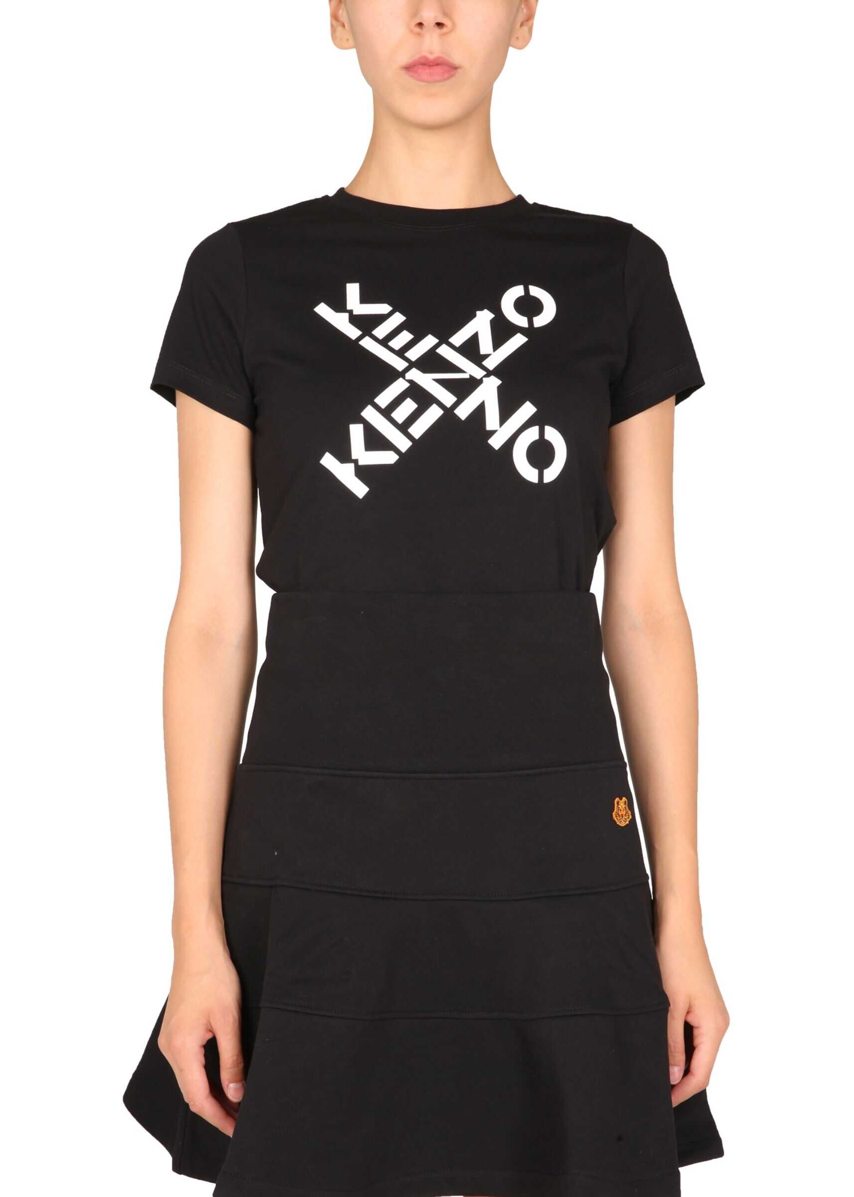 Kenzo "Big X" T-Shirt FB52TS850_4SJ99 BLACK