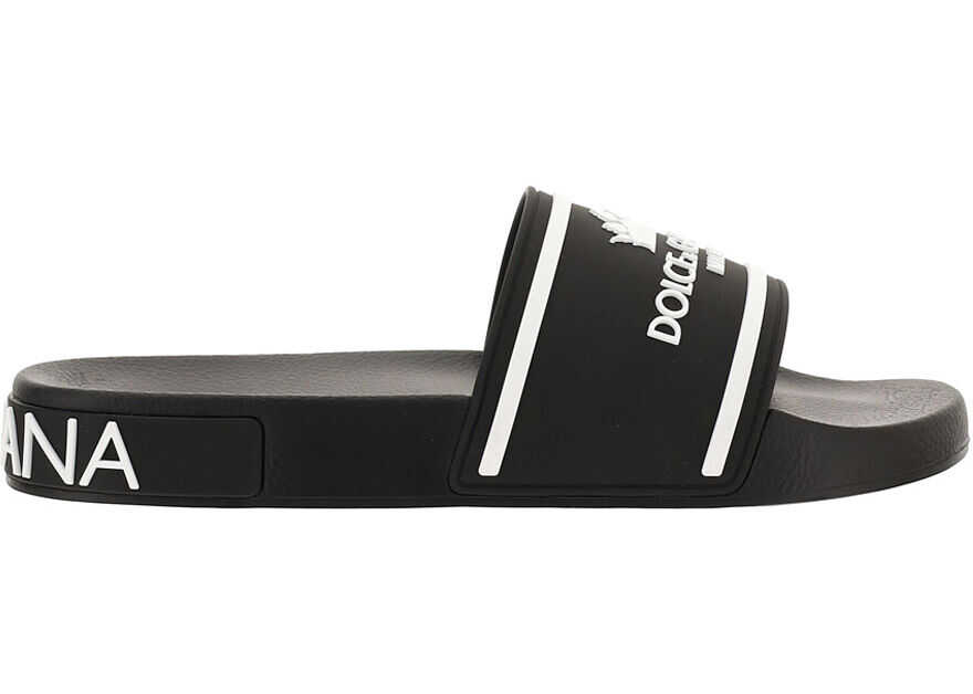 Dolce & Gabbana Sliders CS1884AO232 NERO/BIANCO