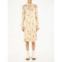 Rochii elegante Off Shoulder Flower Dress Femei