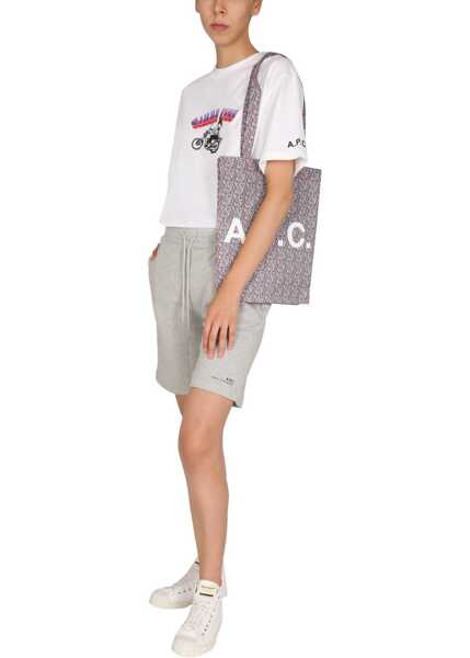 Tricouri A.P.C. Samy T-Shirt WHITE Femei (BM 8509989) 2