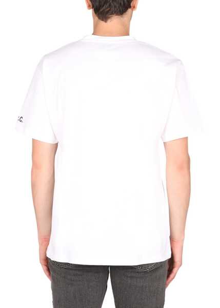 Tricouri A.P.C. Samy T-Shirt WHITE Femei (BM 8509989) 4