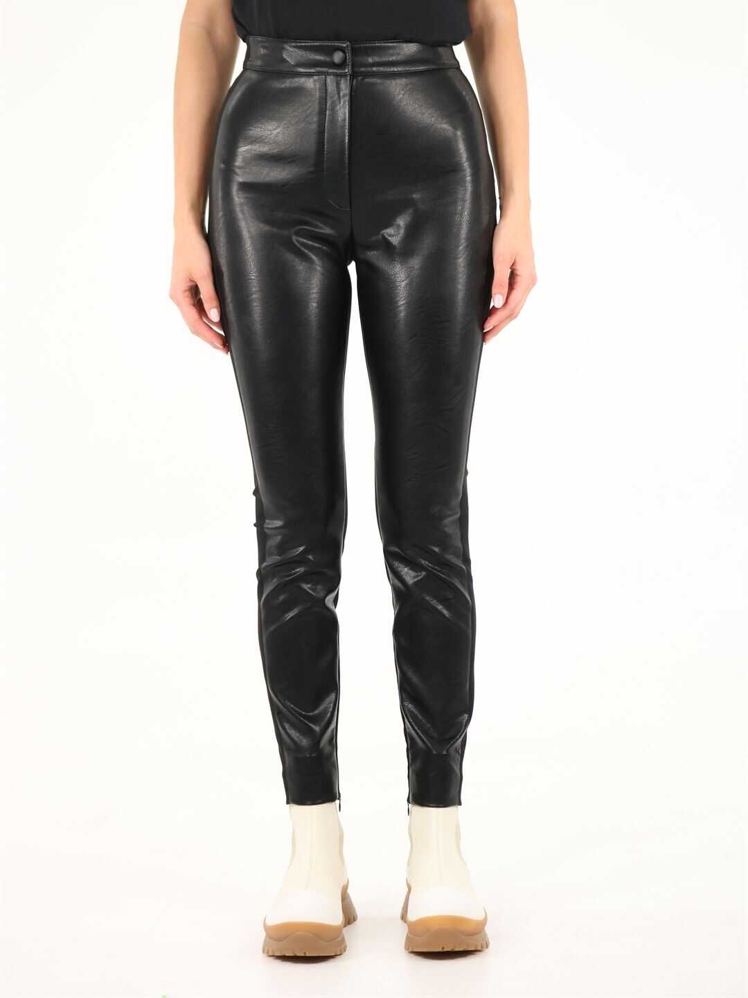 Stella McCartney Leggins Kelly In Alter Mat 603598 SKB20 Black