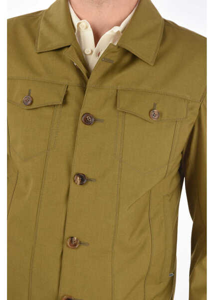 Jachete CORNELIANI Id 4 Pocket Identity Jacket Green Barbati (BM 8512038) 3