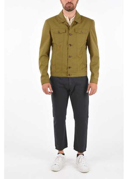 Jachete CORNELIANI Id 4 Pocket Identity Jacket Green Barbati (BM 8512038) 4