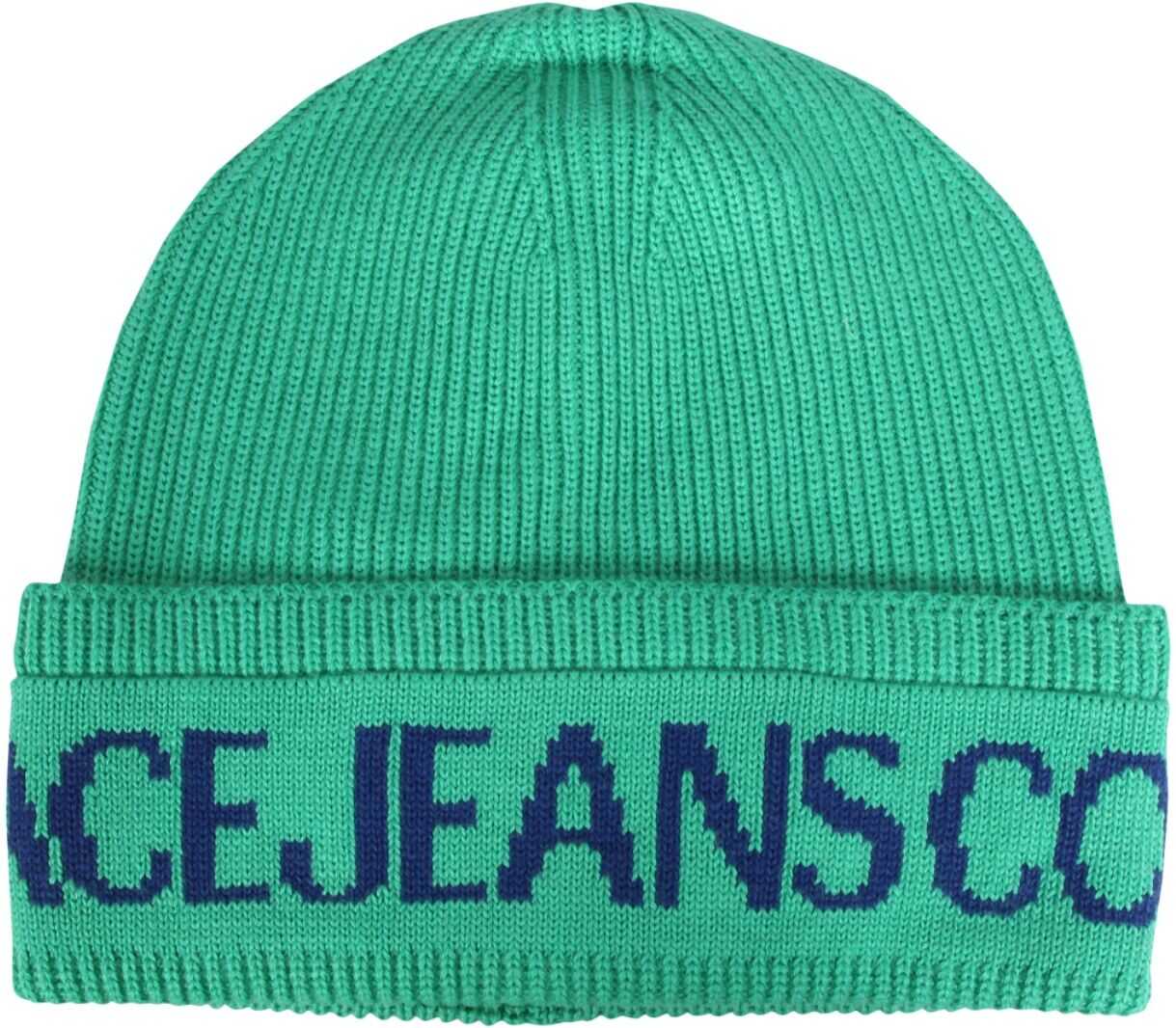 Versace Jeans Couture Knitted Hat 71GAZK40_ZG020168 GREEN