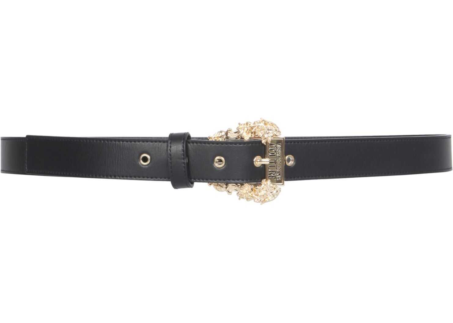 Versace Jeans Couture Leather Belt 71VA6F01_71627899 BLACK