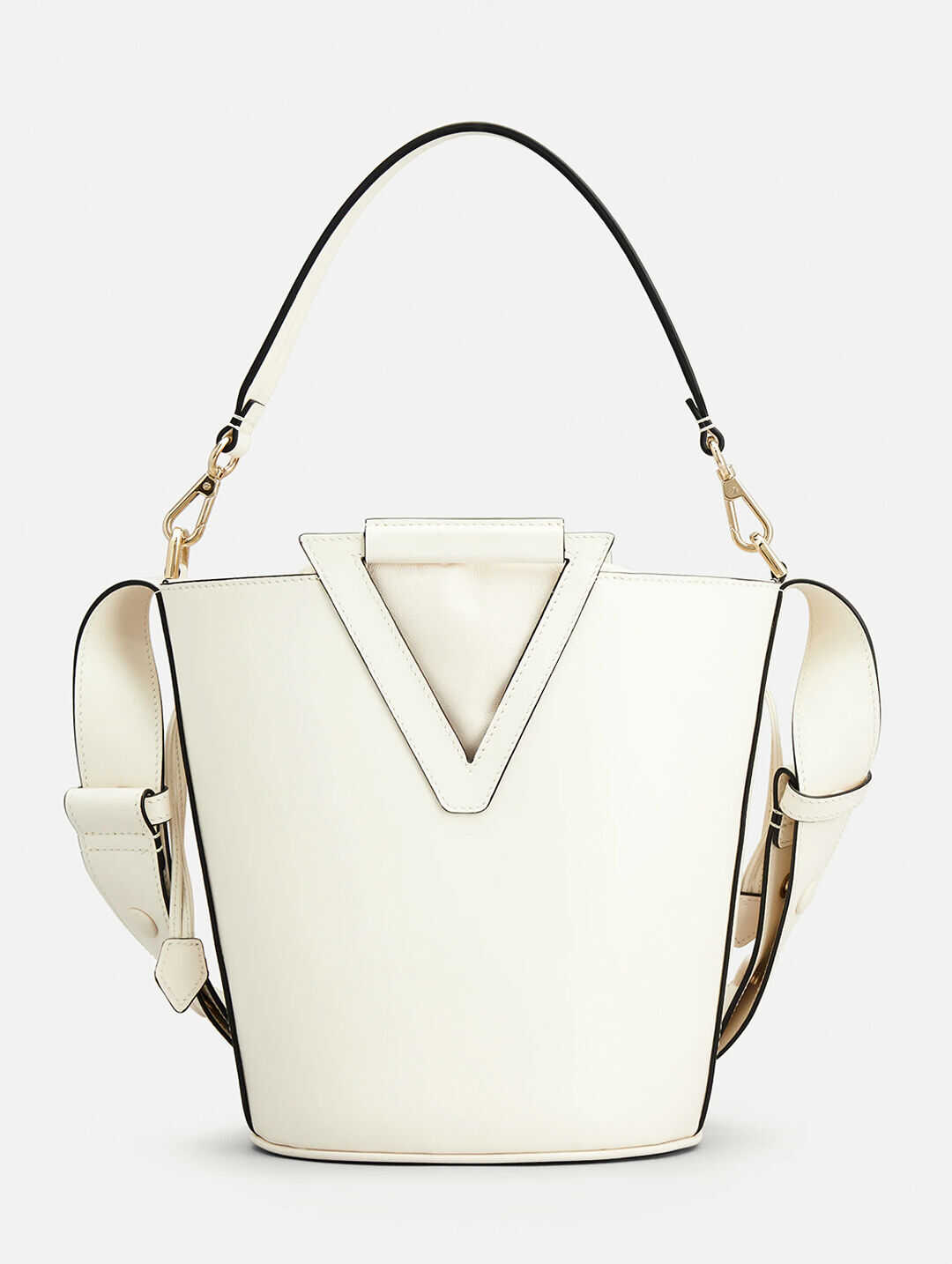 Roger Vivier Rv Bucket Bag Medium Cream RBWANNK0300 XMA N/A