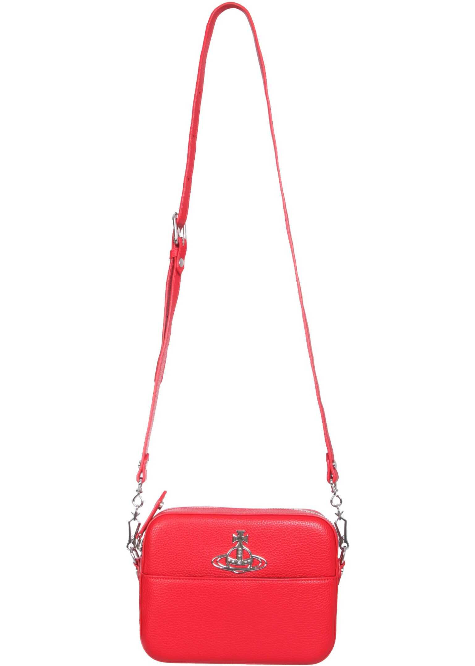 Vivienne Westwood Johanna Faux Leather Bag 43030053_01229H402 RED