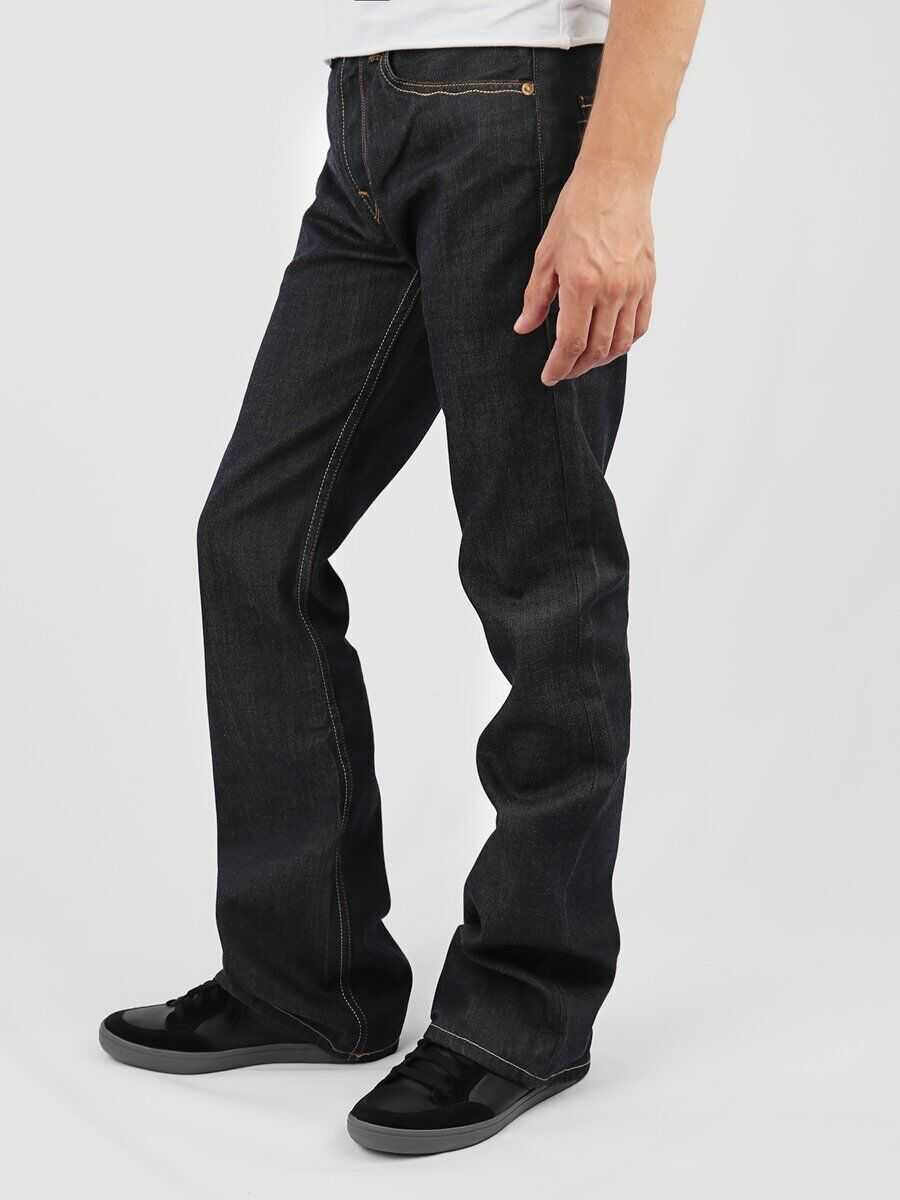 Blugi evazati Levis Strauss Flare 520 00520 - 0043 Navy Barbati (BM 8513481) 2