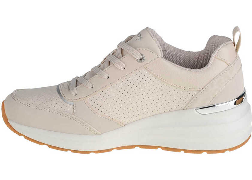 Sneakers SKECHERS Billion-Subtle Spots White Femei (BM 8514021) 2