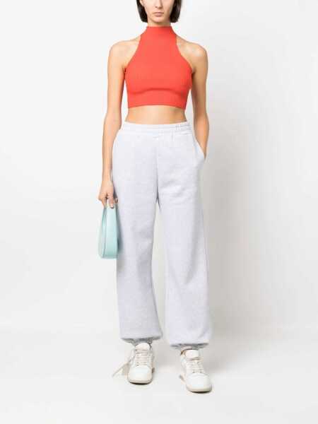 Pantaloni de trening MSGM Jogging Pants With Logo Print GREY Femei (BM 8514249) 2