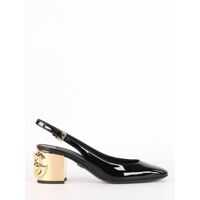 Pantofi cu toc Alexa Sling Back In Patent Leather With Dg Heel Femei