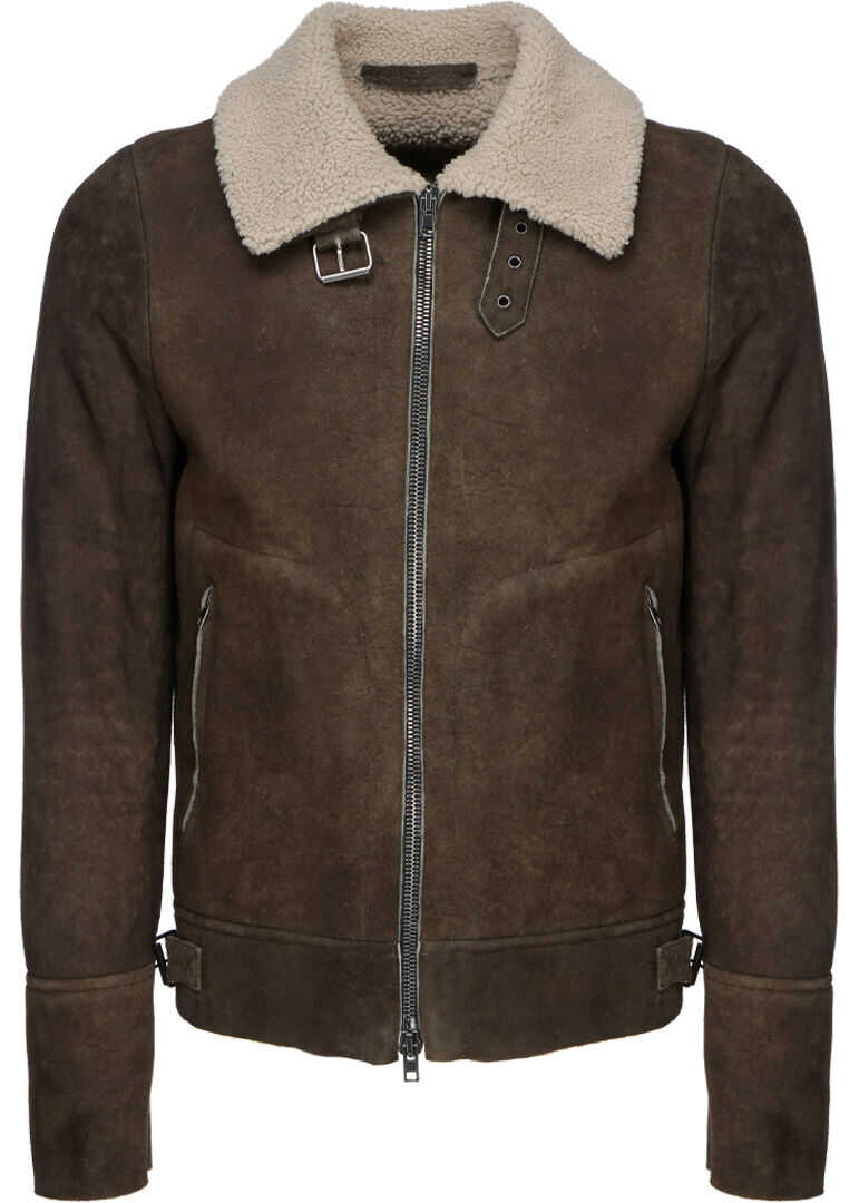 Salvatore Santoro Leather Jacket 41520U BROWN
