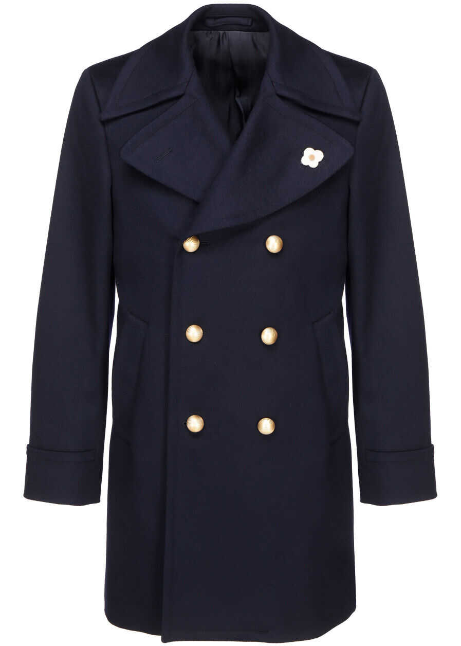 Lardini Coat IP40405ARCN6005 BLUE