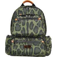 Rucsacuri Nylon Backpack With Leo Print Barbati