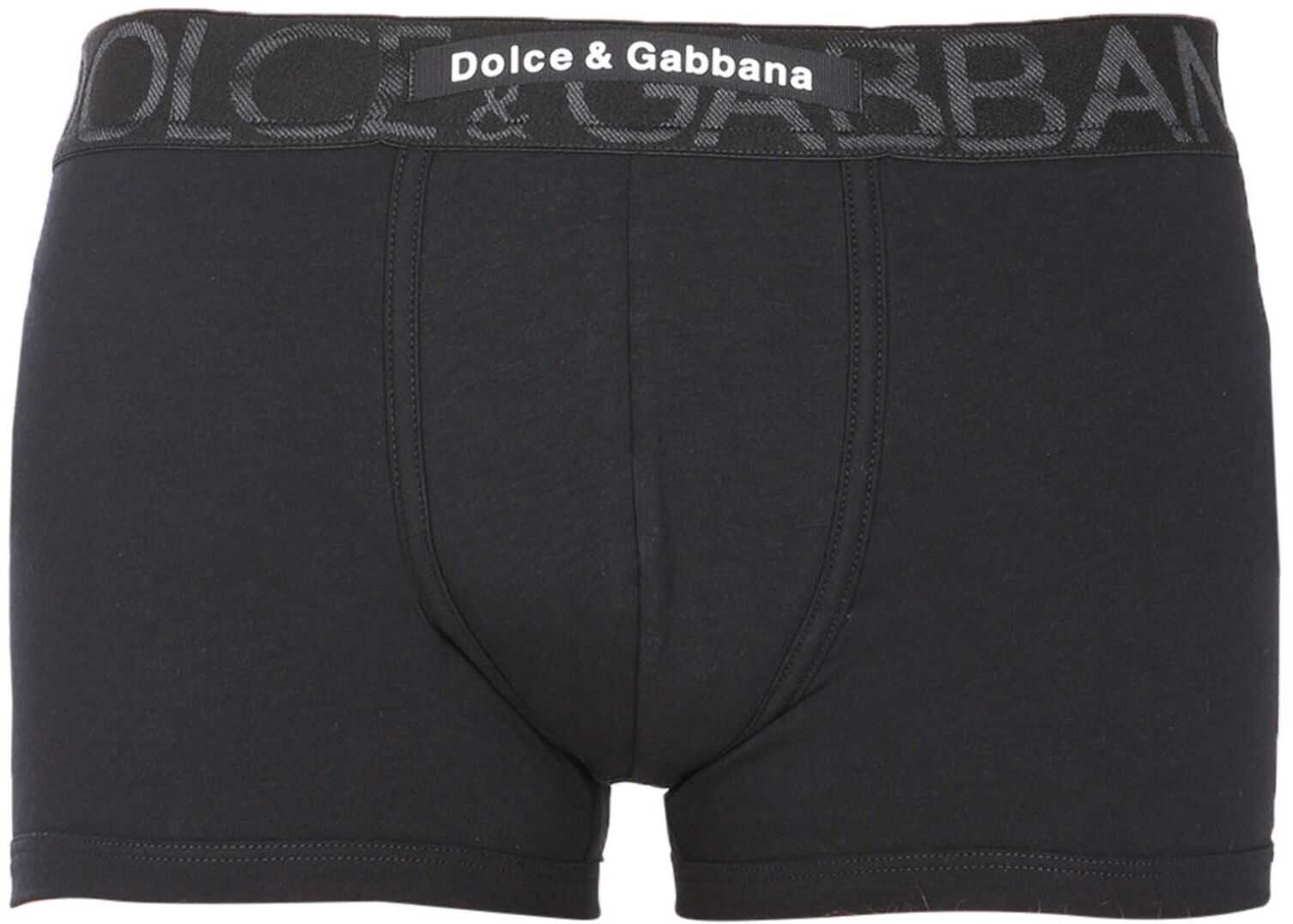 Dolce & Gabbana Boxers With Logo Band M4D31J_OUAIGN0000 BLACK