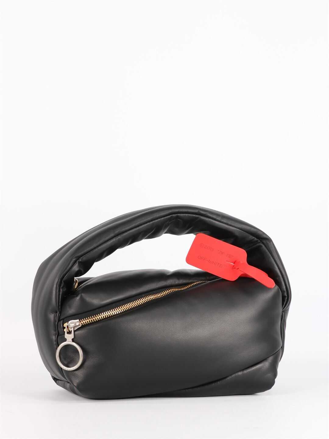 Off-White Pump Pouch Bag OWNP007F21LEA001 Black