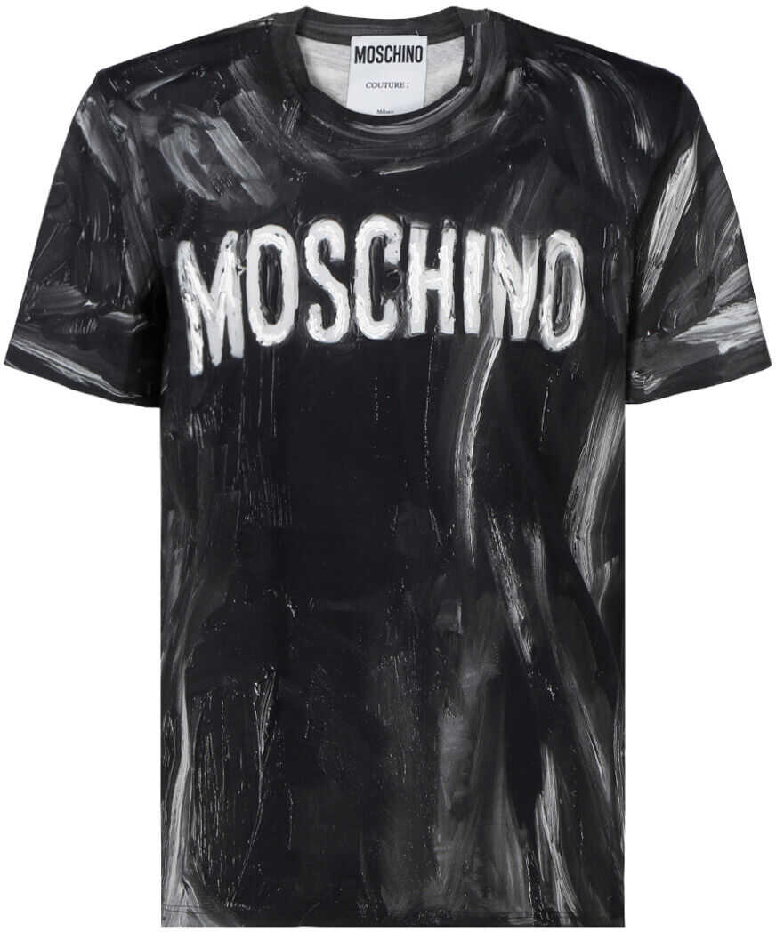 Moschino T-Shirt 07035240 BLACK/WHITE