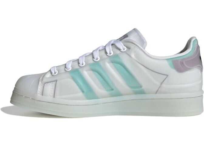 Sneakers adidas Superstar Futureshell Junior S42623 White/Green Femei (BM 8517870) 7