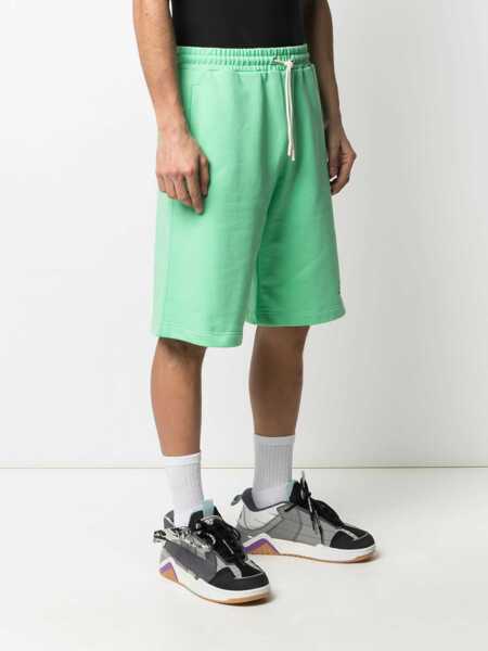 Pantaloni scurti MSGM Fantastic Green Bermuda GREEN Barbati (BM 8517951) 3