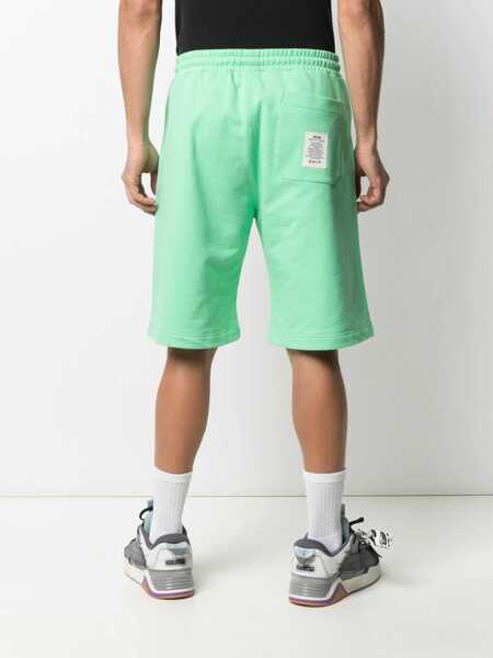Pantaloni scurti MSGM Fantastic Green Bermuda GREEN Barbati (BM 8517951) 4