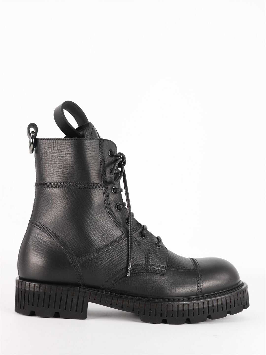 Dolce & Gabbana Laced Up Boot Black b-mall.ro
