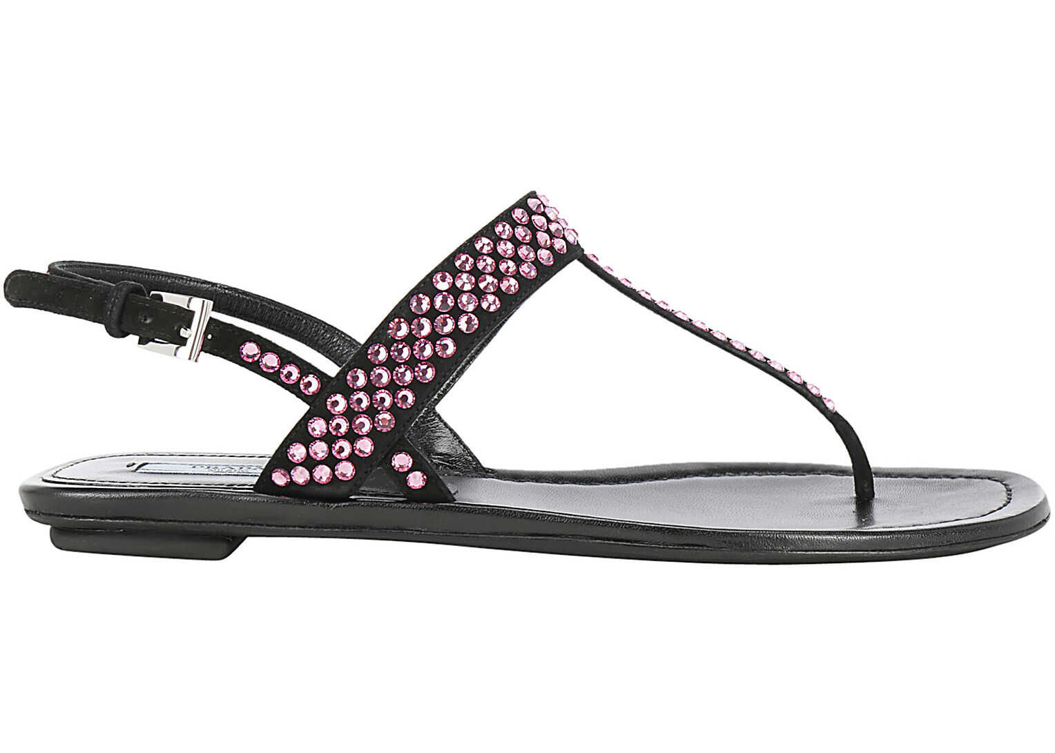 Prada Thong Sandal 1Y974LF0053L53 BLACK