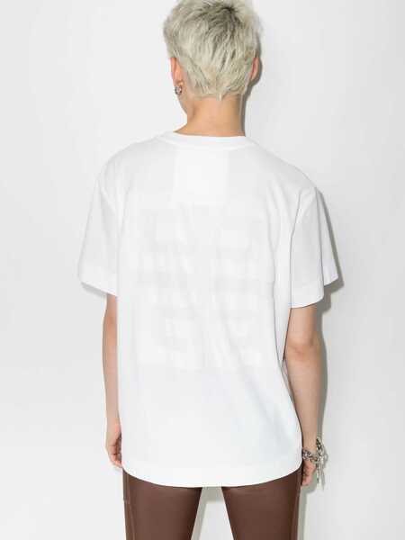 Tricouri Givenchy T-Shirt With Logo WHITE Femei (BM 8520297) 3
