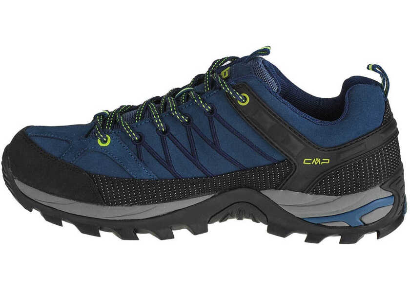 Incaltaminte trekking CMP Rigel Low WP Blue Barbati (BM 8520621) 2
