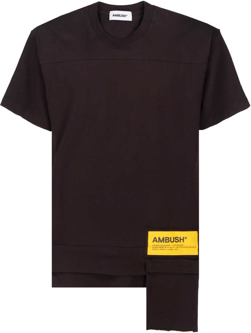 AMBUSH T-Shirt BMAA004F21JER001 CHOCOLATE TORTE SOL
