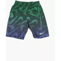 Bermude Logo Printed Boxer Swimsuit Baieti