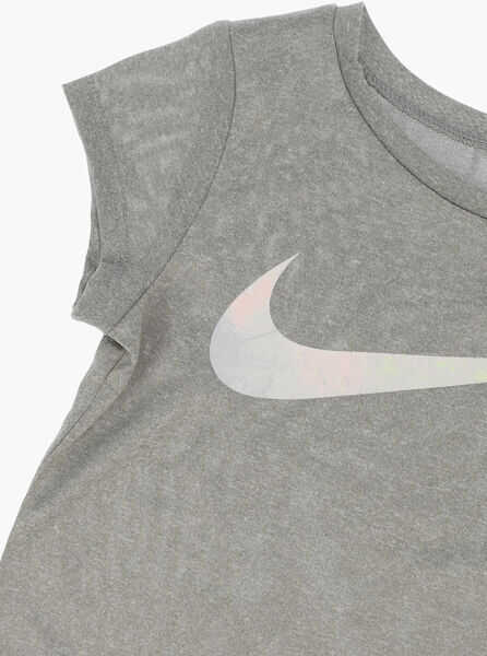 Tricouri Nike T-Shirt And Shorts Set Gray Baieti (BM 8521872) 3