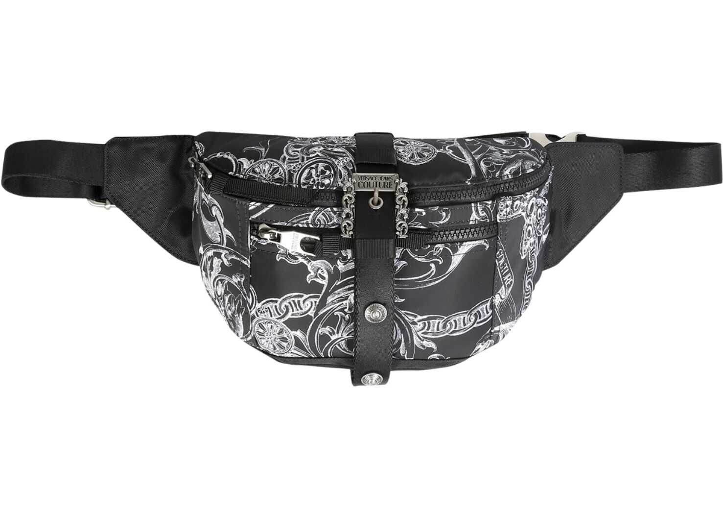 Versace Jeans Couture Baroque Print Belt Bag 71YA4B82_ZS107899 BLACK