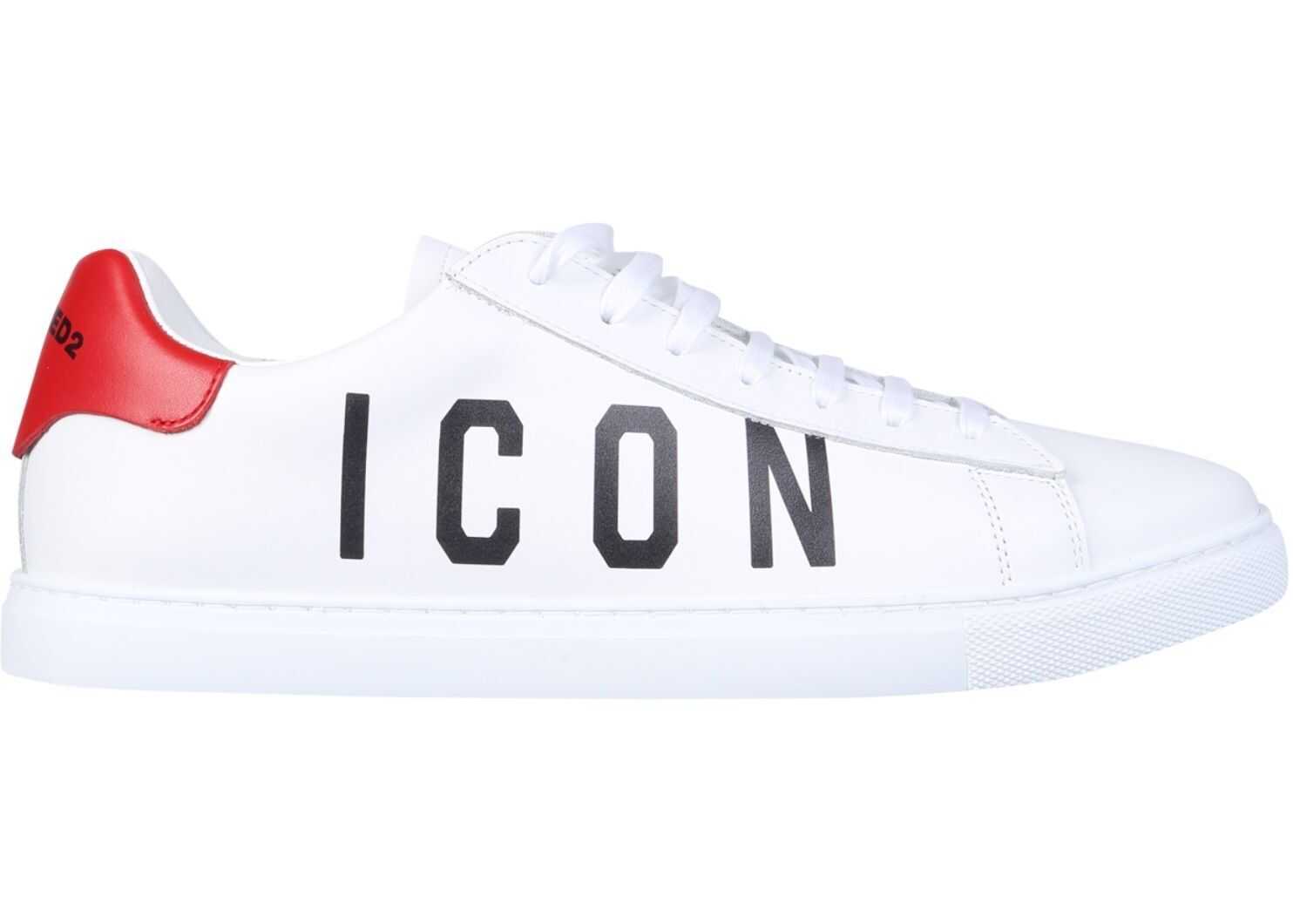 DSQUARED2 "New Tennis" Sneakers* WHITE