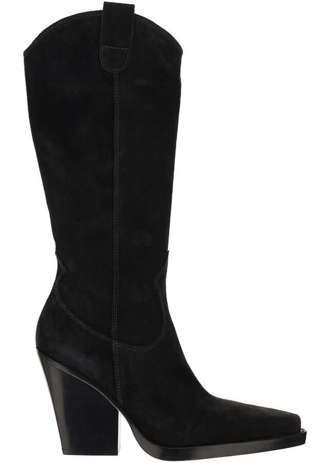 Paris Texas Vegas Boots PX615XV003 OFF BLACK