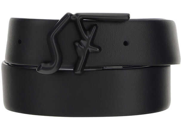 Salvatore Ferragamo Belt 742625 NERO/BLUE MARINE