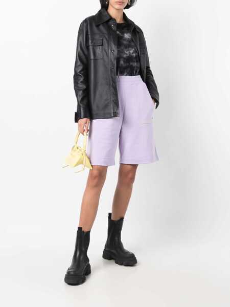 Pantaloni scurti MSGM Fantastic Green Bermuda LILAC Femei (BM 8526855) 2