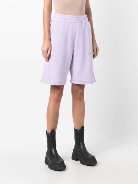 Pantaloni scurti MSGM Fantastic Green Bermuda LILAC Femei (BM 8526855) 3