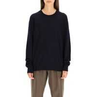 Pulovere casual Stiching Sweater With Suede Patches Femei