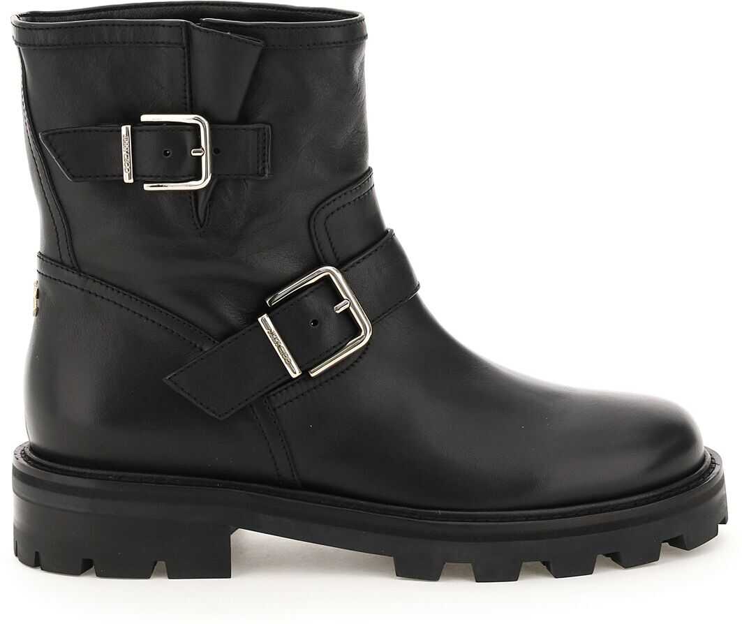 Jimmy Choo Youth Ii Boots YOUTH II SQM BLACK