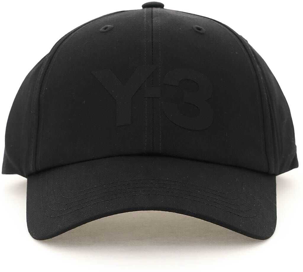 Y-3 Logo Baseball Cap HA6530 BLACK