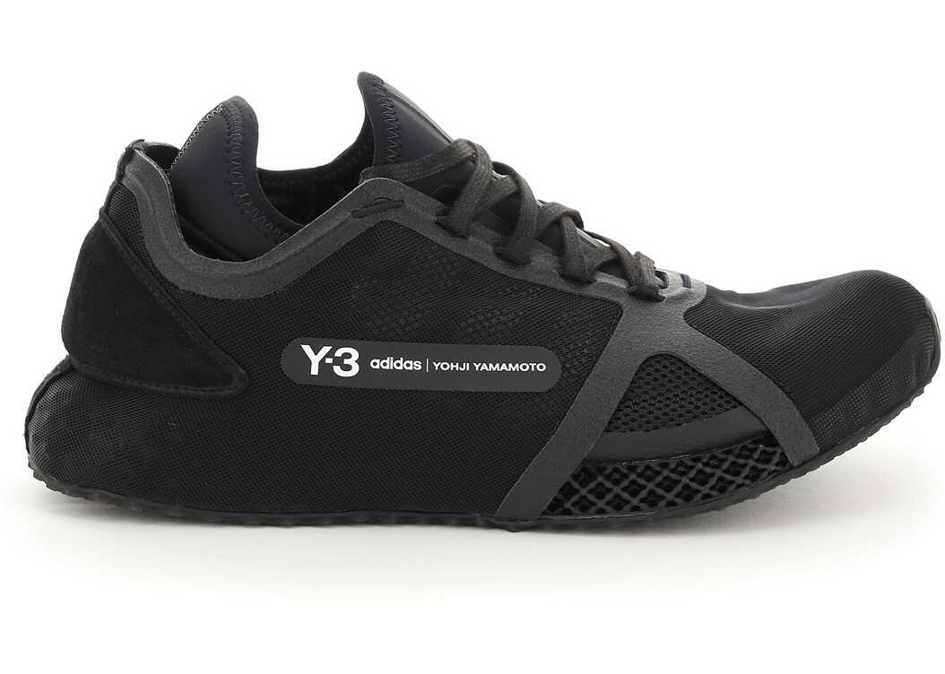 Y-3 Runner 4D Iow Sneakers GZ9141 BLACK BLACK COREWHITE b-mall.ro imagine 2022