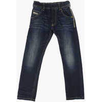 Blugi drepti Stretch Denim Krooley-Ne-J Jeans Baieti