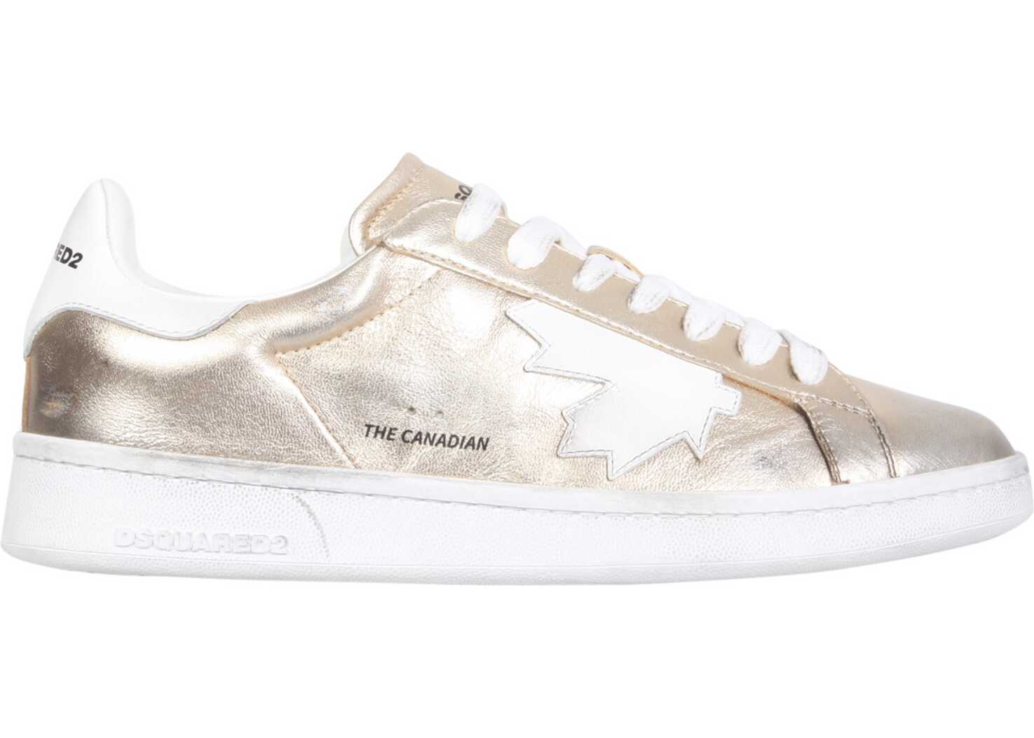 Poze DSQUARED2 Boxer Sneakers GOLD